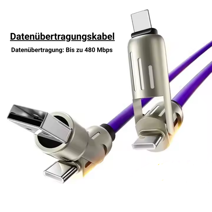 4-in-1 Schnellladekabel