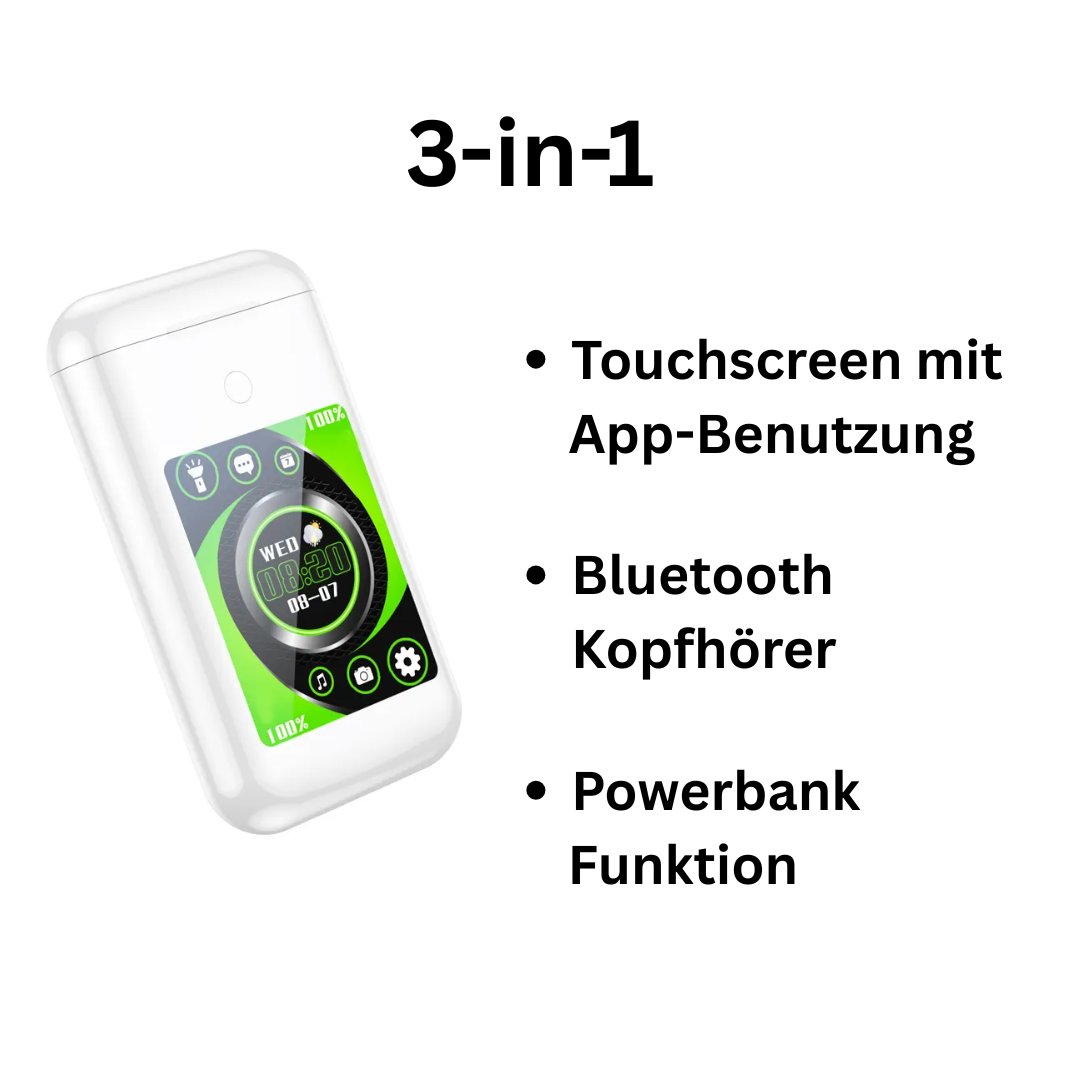 TouchPods mit Powerbank Case